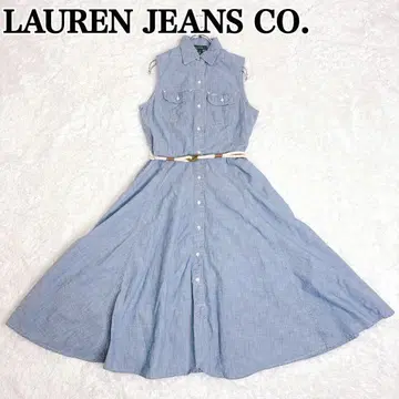 [ LAUREN JEANS ] 로렌 진스 데님 원피스 A라인
