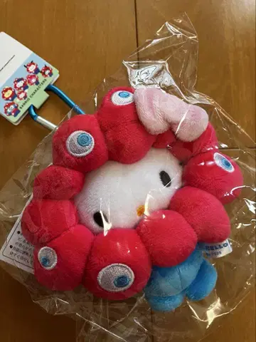 간사이 엑스포 산리오 미야쿠미야쿠 변신 헬로키티 카라비너 포함