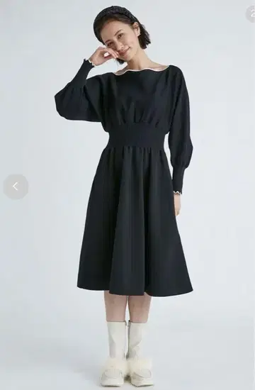 주말 SALE 셀포드 홀가먼트 원피스 블랙