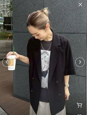 [ CIAOPANIC TYPY ] 테크 린넨 반팔 셔츠 자켓