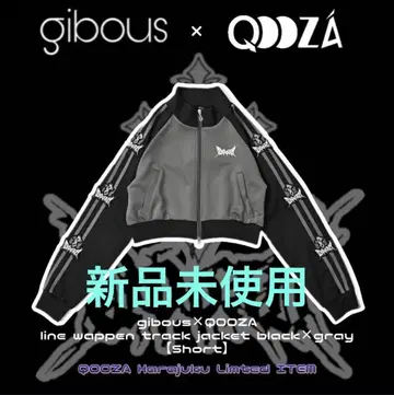 gibous x QOOZA 하라주쿠 점포 한정판 트랙 자켓