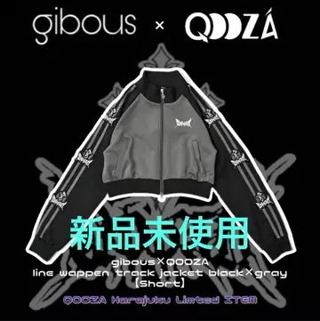gibous x QOOZA 하라주쿠 점포 한정판 트랙 자켓