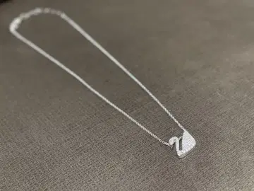 SWAROVSKI 스와로브스키 스완 크리스탈 목걸이