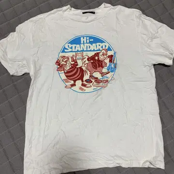 HI-STANDARD 하이스타 T셔츠 L 화이트