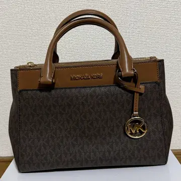 MICHAEL KORS 브라운 핸드백