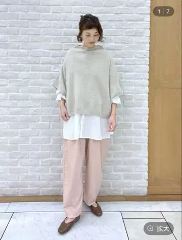 부드럽고 산뜻한 슬라우치 팬츠 studio CLIP