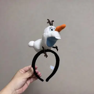 올라프 머리띠 안나