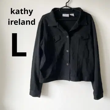 kathy ireland 블랙 자켓 L 사이즈 블랙