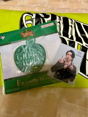 Mr. GREEN APPLE 오모리 모토키 사인 포함 포토 카드