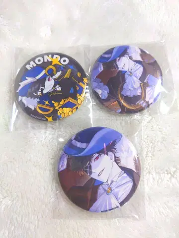 CR Mondo 모 mondo 캔뱃지 3개 세트 노멀