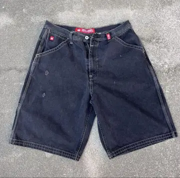 최종 가격 00s jnco jeans 블랙 배기 데님 팬츠 왕관 자수