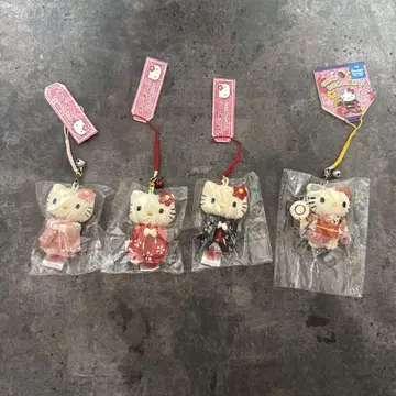 헬로키티 기모노 뿌리 장식