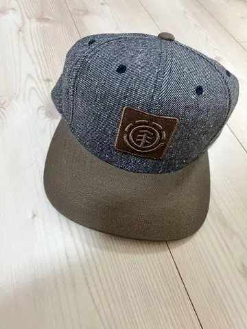 ELEMENT 스냅백 캡 그레이/브라운