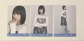 노기자카46 브로마이드 엔도 사쿠라 스팽글 3종 컴프