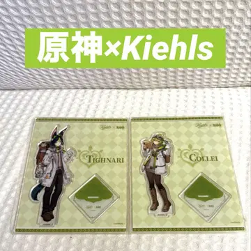 새상품 원신 Kiehls 키엘 콜라보 아크릴 스탠드