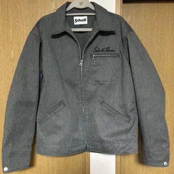 Schott 그레이 워크 자켓 M