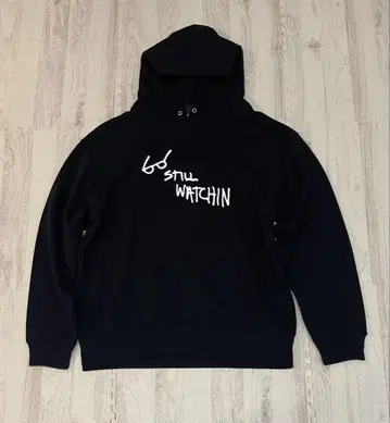 THRASHER 트레셔 블랙 후드 부착 후드티 사이즈 L