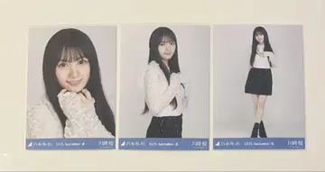 노기자카46 브로마이드 카와사키 사쿠라 스팽글 3종 컴프