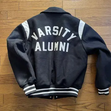 H&M VARISITY ALUMNI 바시티 자켓 M 블랙