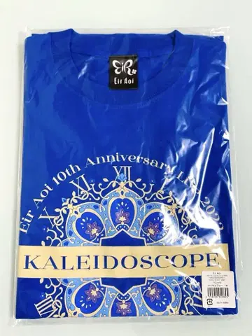[ 미개봉 ] 아이이 에일 KALEIDOSCOPE T셔츠 로얄 블루