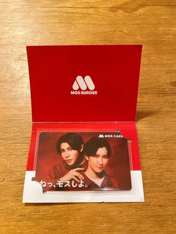 MOS BURGER MOS CARD Snowman