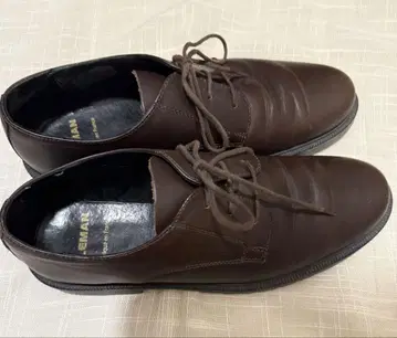 KLEMAN 가죽 신발 다크 브라운