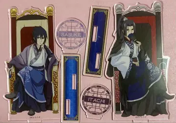 우치하 사스케 이타치 NARUTO 아크릴 스탠드 일본 의류