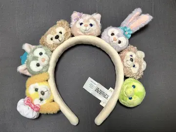 홍콩 디즈니 머리띠 더피 프렌즈