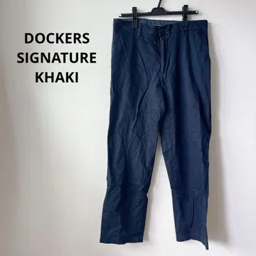 DOCKERS SIGNATURE KHAKI 네이비 캐주얼 팬츠
