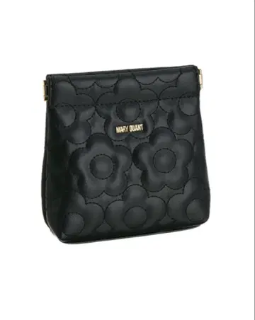 MARY QUANT 퀼트폼 데이지 스프링 입구 파우치