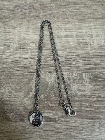 D&G 실버 체인 목걸이 SINCE 1994