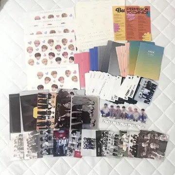 BTS 트레이딩 카드 미니 사진 부속품 묶음 판매 세트