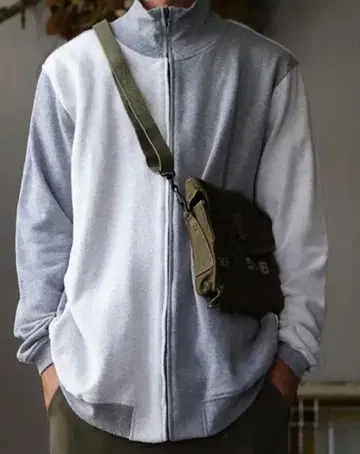 안티카 남녀 공용 절개 맨투맨 빅 후드티 단종