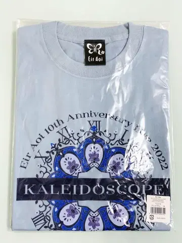[ 미개봉 ] 아이이 에일 KALEIDOSCOPE 티셔츠 애시드 블루