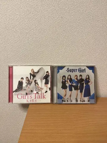 KARA Girls Talk & Super Girl 2장 세트