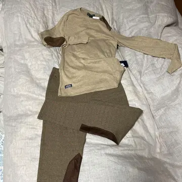 랄프 로렌 베이지 셋업