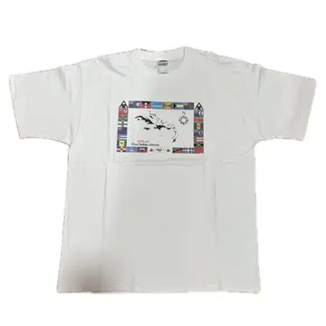 USA제 구제 의류 아트 그래픽 t셔츠 00s