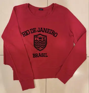 Osklen 빨간색 맨투맨 RIO DE JANEIRO
