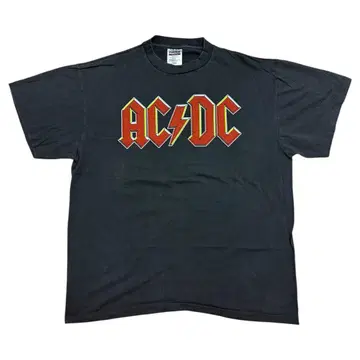 AC/DC 1980 백 인 백 투어 티셔츠 XL