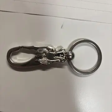 드래곤 모티브 실버 키링 초레어템