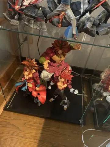 드래곤볼 피규어 사이어인 4 3종류 브로리 손오공 베지터