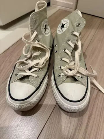 컨버스 올스타 그레이 하이컷 스니커즈