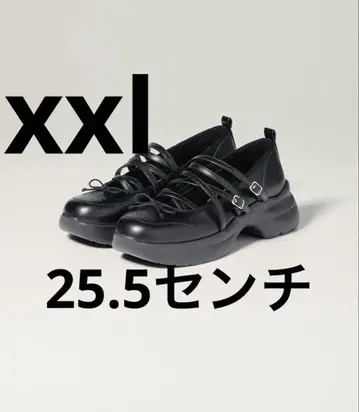 구 로크 멜리 제인 슈즈 블랙 XXL
