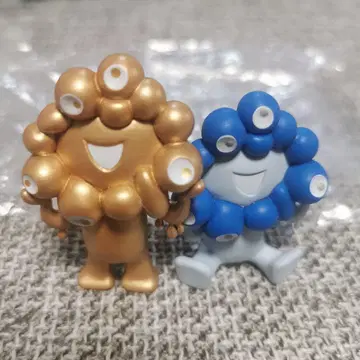 오사카 만박 카이요도 가챠가챠 골드&블루 미야쿠미야쿠 2체 세트