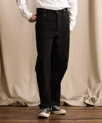 schott 히코리 데님 블랙 32inch