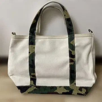 LLBEAN 엘엘빈 카모플라쥬 토트 지퍼탑 미디엄