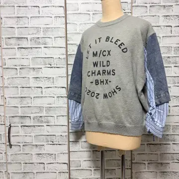 IN THE MARKET 인더마켓 디자인 니트 이소재 도킹