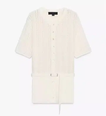 새상품 ZARA 니트 벨트 자켓