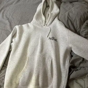 PHATRNK 그레이 후드티