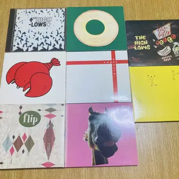 THE HIGH-LOWS CD 8장 세트